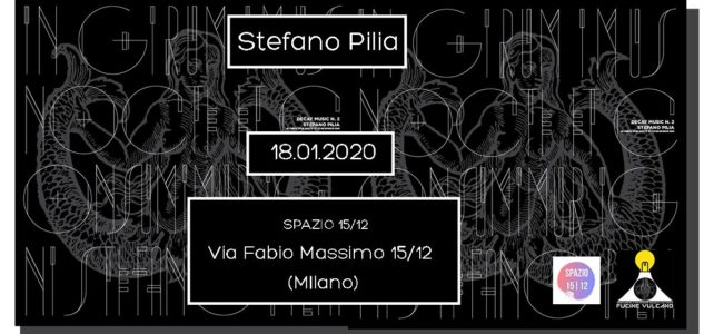 Concerto: Andrà Tutto Bene w/ Stefano Pilia Vol.5